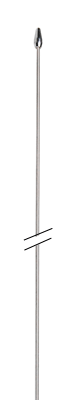 53'' Tapered Stainless Steel Replacement Whip